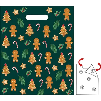 Dárková taška Taška mikulášská Luma, 36 x 46cm, Perníček