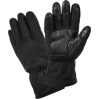 Rukavice ROTHCO Rukavice MICRO FLEECE ČERNÉ XL ČERNÁ - BLACK