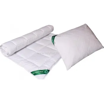 přikrývka Přikrývka a polštář Aloe vera set 135x220 70x90(600g)