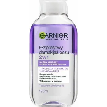 Masážní přístroj Garnier Garnier_skin Naturals Oční make-up Remover 2in1 Oční odstranění tekutiny 125ml