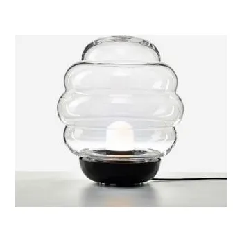 Stojací lampa Bomma Luxusní stojací lampa Blimp large, ø 60 cm Stmívání, řízení: Casambi, Barva skla: Transparentní