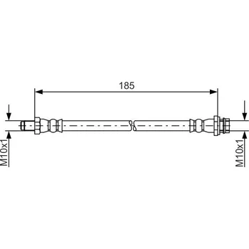 Brzdová hadice Brzdová hadice BOSCH 1 987 481 564
