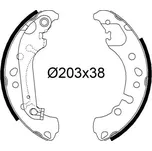 Sada brzdových čelistí VALEO 564295