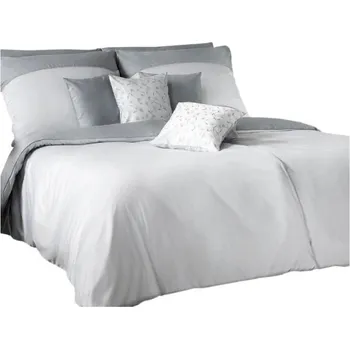 Povlečení Damaškové povlečení DIAMANT bavlněný satén šedá 140x200 70x90