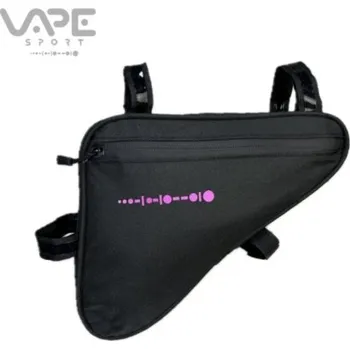 brašna na kolo Brašna rámová VAPE Morseo Elektro II - černá/neon růžová, Nosnost 2Kg