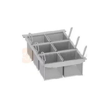 Pánev Sada 6 porcovacích košů na fritování | RATIONAL, 60.75.307