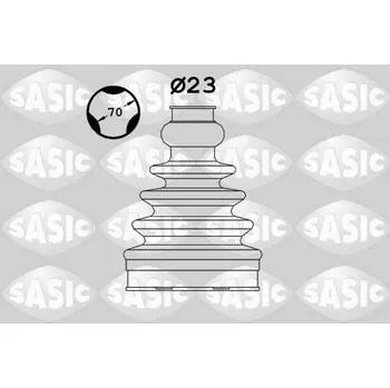 Manžeta ke kolu Sada měchů, hnací hřídel SASIC 1906108