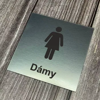 Informační tabulka Home Deco Piktogram - Dámy 10 x 10cm