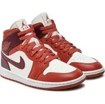 Sneakersy Nike Air Jordan 1 Mid BQ6472 200 Hnědá 38_5