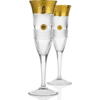 Sklenice MOSER Splendid 110 let sklenice na šampaňské 2x185 ml
