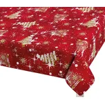 Bellatex Vánoční ubrus - STROMEK ZLATÝ Velikost: 100/100 poslední 1 kus