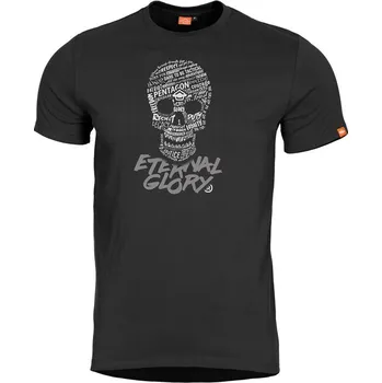 Pánské oblečení Pánské triko Pentagon Eternal Glory, černé - XL