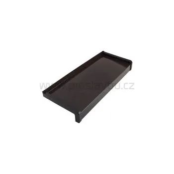 Parapet Parapet venkovní hliníkový ohýbaný EKONOMIK PA5090 - 090 mm - 04 tmavě hnědá