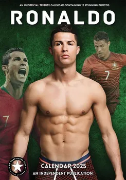 Kalendář Fan-shop Nástěnný kalendář A3 Christiano Ronaldo 2025