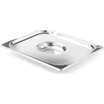 Víko pro nádoby GN s výřezem pro naběračku, HENDI, Profi Line, GN 1/2, 265x325mm