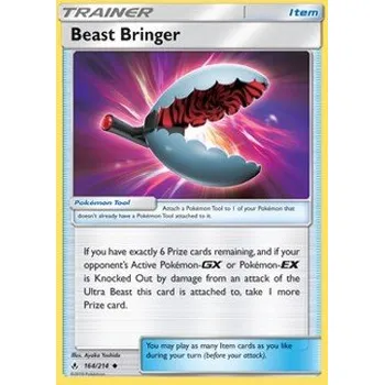 Volný čas Pokémon UNB 164/214 Beast Bringer - Unbroken Bonds Stav: Excellent, Verze: NORMAL