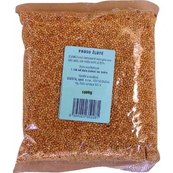 Krmivo pro ptáka Proso žluté Biokron 1 kg