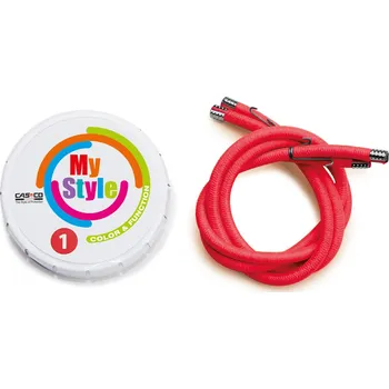 Jezdecká přilba CASCO Proužky MyStyle na helmy CASCO, 2 ks, signal red S-L