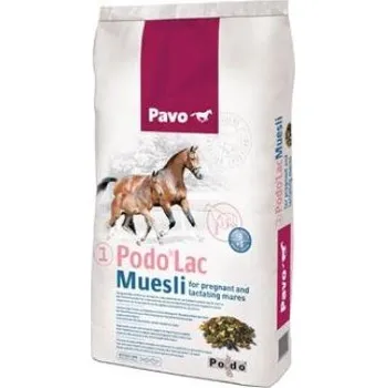 Krmivo pro koně Canvit s.r.o. krmivo PAVO Podo Lac Muesli 15kg
