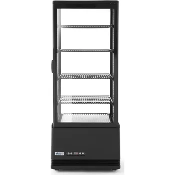 Chlazená skříň displeje, 98 l, Arktic, Černá, 230V/210W, 444x397x(H)1100mm