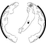 Sada brzdových čelistí TEXTAR 91064500