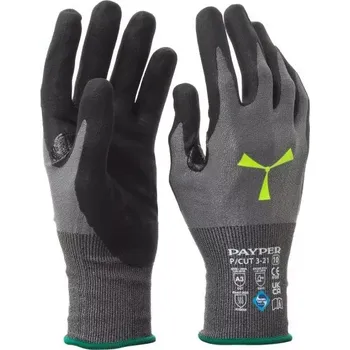 Pracovní rukavice PAYPER P/CUT 3-21 protiřezné rukavice stupeň C - 08