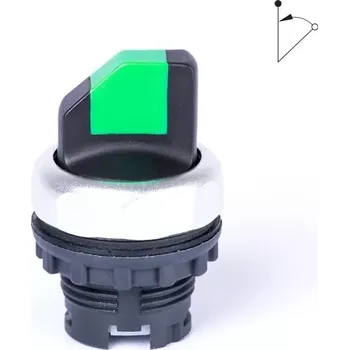 tlačítko Noark 105513 Ex9P1 SS g Hlavice přepínače dvoupolohová, bez aretace, zelená (Noark 105513 Ex9P1 SS g)