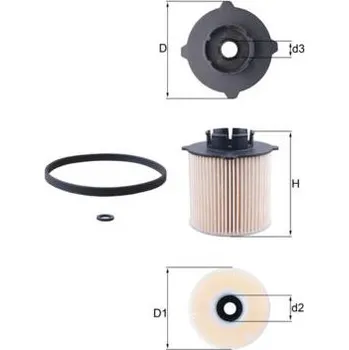 Palivový filtr Palivový filtr KNECHT KX 265D