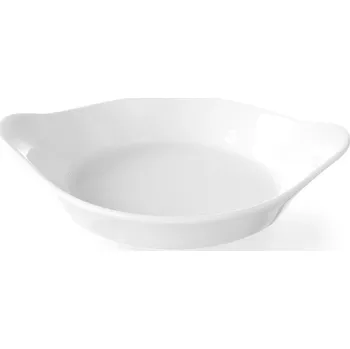 Kulatá zapékací mísa s uchy, HENDI, 0,15L, 185x152x(H)40mm