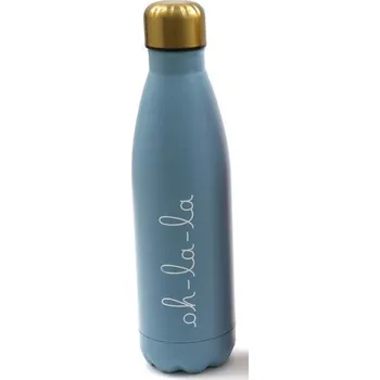 Láhev SIL Láhev na vodu OHH LA LA, 500ml, modrá, Sifcon