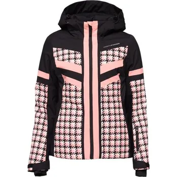 Dámská lyžařská bunda Northfinder VICKIE XS Černá, Růžová