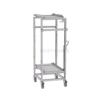 Plošinový vozík Přepravní vozík pro pojízdné regály 773x961x1418 mm | RATIONAL, Combi-Duo