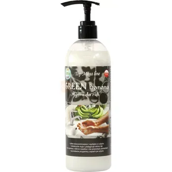 Tekuté glycerinové lanolinové mýdlo 0,75 l | TOP MEGA LINE, GREEN Banana