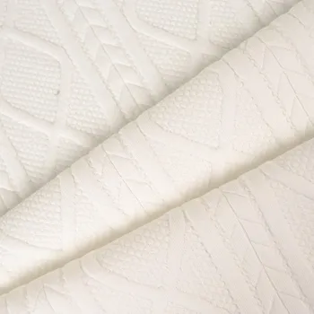 Pletenina / žakár copy Big bílá