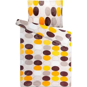 Povlečení Povlečení Mikrovlákno a Mikroflanel Kameny 140x200 70x90