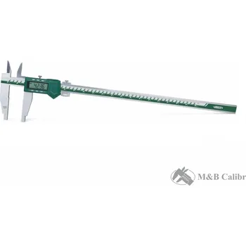 Posuvné měřítko Digitální posuvné měřítko 500/0,01 mm, tupá spodní ramena 150 mm, horní vnitřní ramena, bezdrátové INSIZE