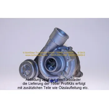 Turbodmychadlo Dmychadlo, plnění SCHLÜTTER TURBOLADER PRO-01070