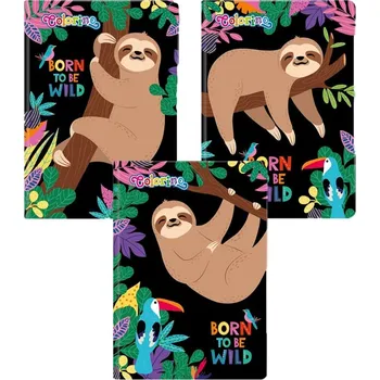 Colorino poznámkový sešit Wildkid A5 linkovaný 64 listů - mix 3 motivů