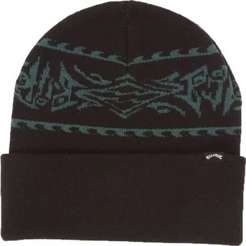 Čepice Pánská čepice Billabong OFFSHORE BEANIE OS Černá, Tmavě zelená