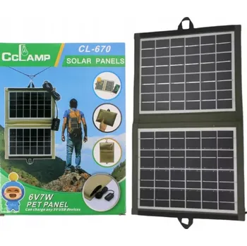 solární panel Turistický solární panel 7W