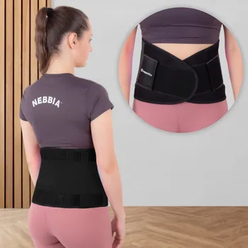 inSPORTline Neoprenový pás Waistrim černá - XL