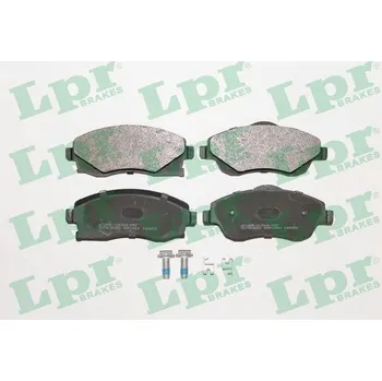 Auto-moto Sada brzdových destiček, kotoučová brzda LPR 05P1004