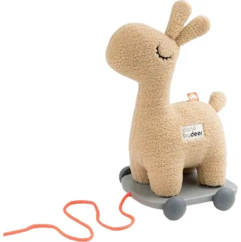 Houpací kůň Béžová plyšová tahací hračka Done by Deer Lalee