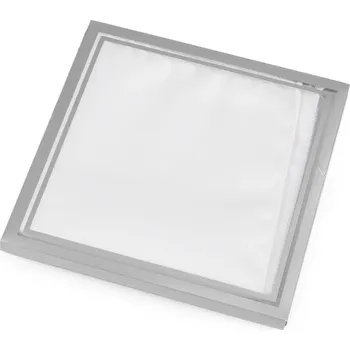 Kravata Saténový kapesníček do saka v krabičce - 1 bílá