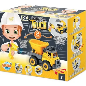 RC model auta Buki France RC stavební stroje 2v1 šroubovací stavebnice