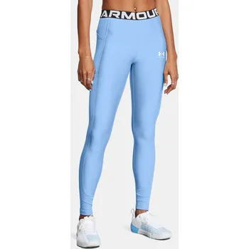 Dámské legíny Under Armour Dámské legíny HeatGear Rib Legging - Dámské Under Armour světle modrá 2925396