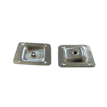 Šroub Podložka stolové nohy (ocelová) 66x58x1,75, M8 závit, Zinc