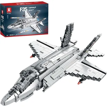 ostatní stavebnice REOBRIX Stíhací letoun F-35 1600 dílků