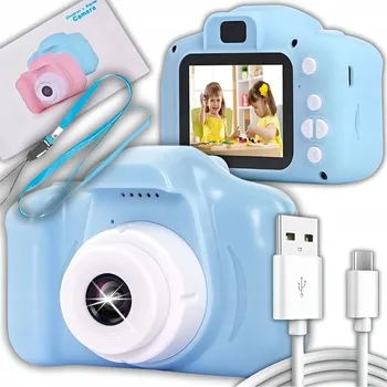 Digitální kompakt DIGITÁLNÍ FOTOAPARÁT PRO DĚTI DĚTSKÁ KAMERA HRAČKA HRY