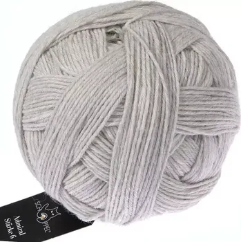 Příze Schoppel Wolle Admiral Stärke 6 9220M Melange Hellgrau melange (Příze Admiral Starke 6 9220M Melange Hellgrau melange)